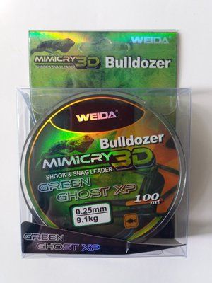 WEIDA MIMICRY 3D Angelschnur Durchmesser 0,25 mm L&auml;nge 100 m 9,1 kg
