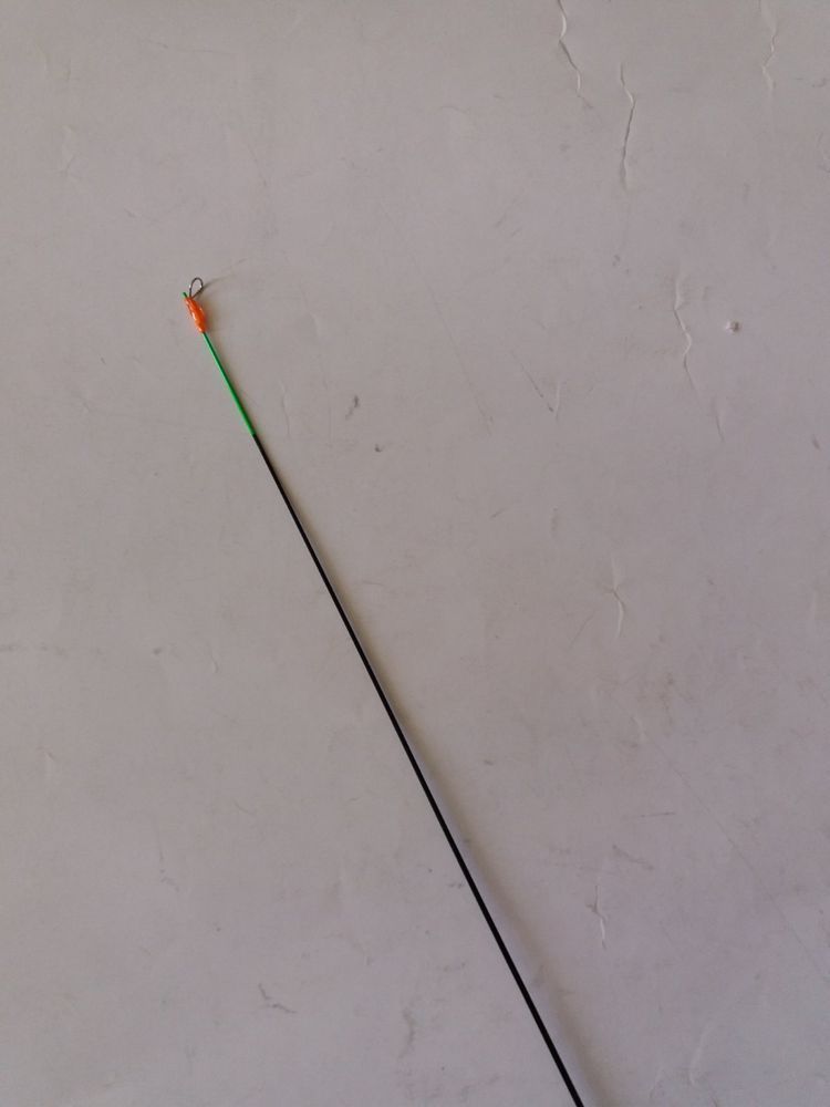 AKARA Carbon Ice Fishing Rod YELLOW Colour no Bite Alarm Required