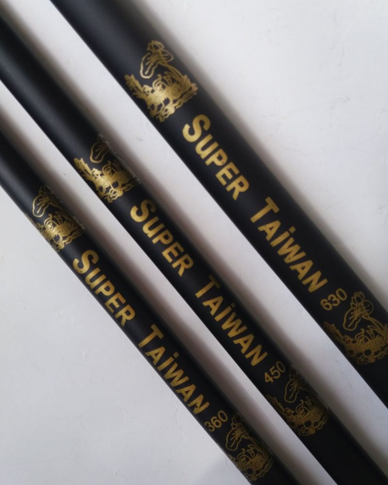 SUPER TAIWAN Fiberglass Telescopic Travel Whisker Rod 3.6 m