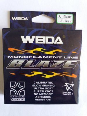 WEIDA BLAZE Angelschnur Durchmesser 0,35 mm 100 m
