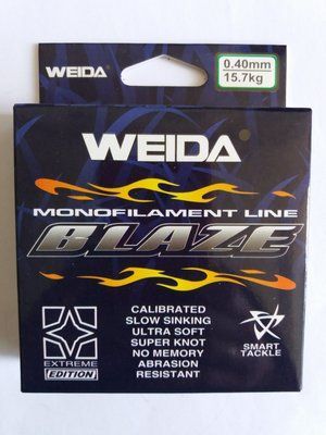 WEIDA BLAZE Angelschnur Durchmesser 0,40 mm 100 m