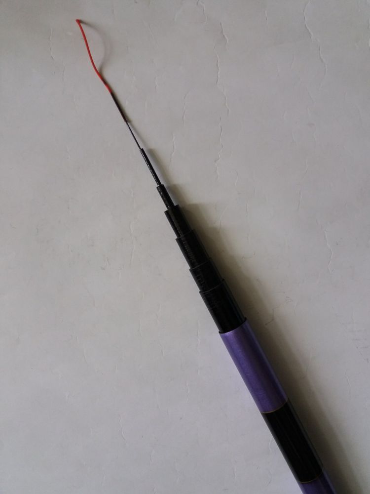 EAGLE Fiberglass Telescopic Travel Whisker Rod 6.3 m