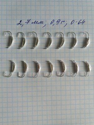 Banana Wolfram Eisangelk&ouml;der 27 mm 0,9 Gramm SILBER Farbe