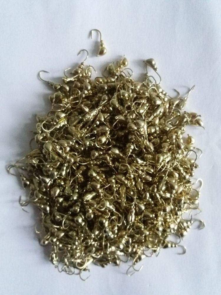 Ant with Ear Tungsten Ice Fishing Lure 4 mm 1 grams GOLD Colour