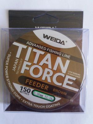 Weida Titan Force Angelschnur Durchmesser 0,30 mm 150 Meter
