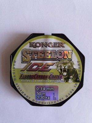 KONGER ICE Angelschnur Durchmesser 0,14 mm 30 m