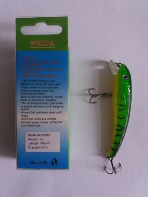 WEIDA Wobbler 95 mm 7 grams 0-1 m 02092