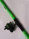 Fiberglass Fishing Rod with Guides 4 meters Test 20-40 grams (Reel SY200) Rigged and Ready (GREEN)