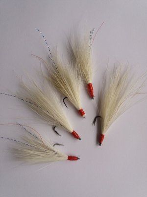 Fly for Asp Fish Made of Natural Goat Wool with KAMATSU Hook