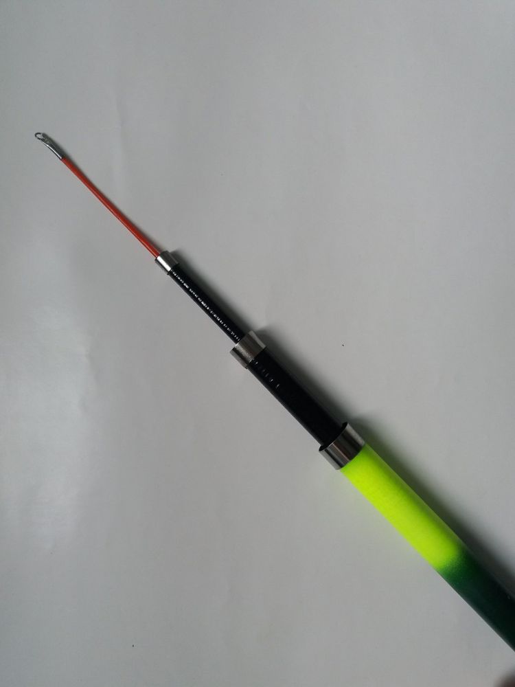 GOOD LUCK Fiberglass Fishing Rod Without Guides 4 m Test 80-120 grams