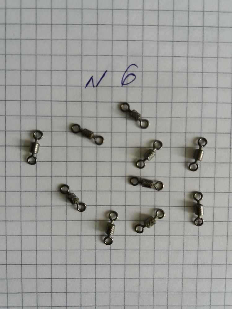 Cut Swivel No. 6 - 1 package of 10 pieces