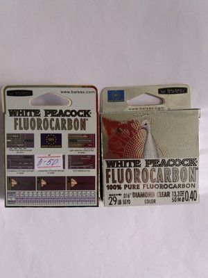 WHITE PEACOCK Angelschnur Durchmesser 0,40 mm 50 m