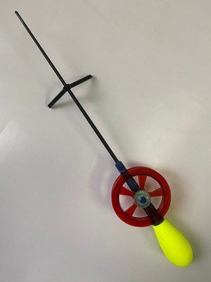 Ice Fishing Rod Colour YELLOW