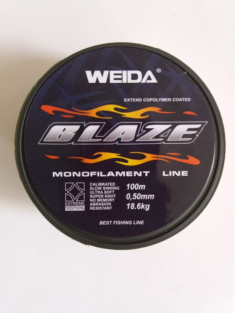 WEIDA BLAZE Fishing Line Diameter 0.50 mm Length 100 m 18.6 kg