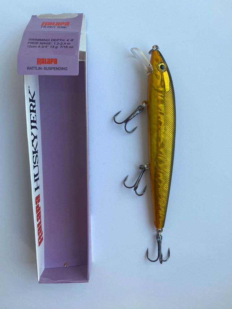 Wobbler Rapala Husky Jerk Length 12 cm Weight 13 grams Depth 1.2-2.4 m Rattlin-Suspending